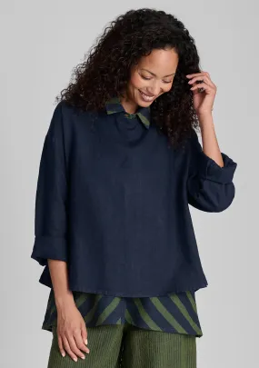 Throw It On - Long Sleeve Linen Shirt
