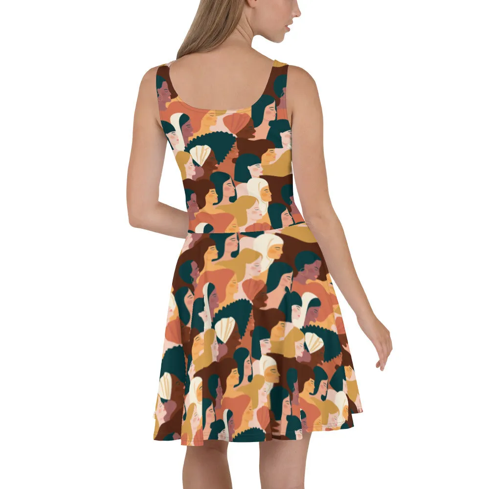 Warrior Women Skater Dress