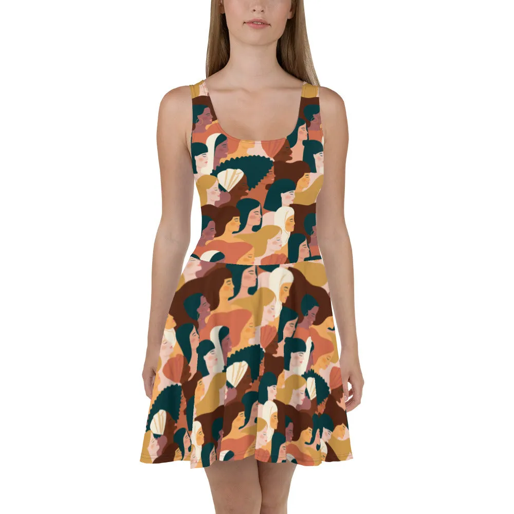 Warrior Women Skater Dress